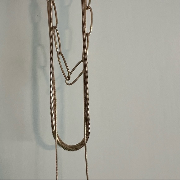 Express three chain layer necklace - Picture 2 of 3